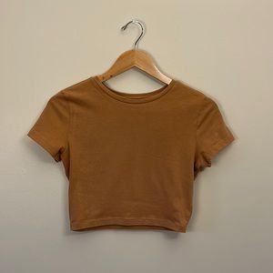 Never Worn Fitted Crop Tee